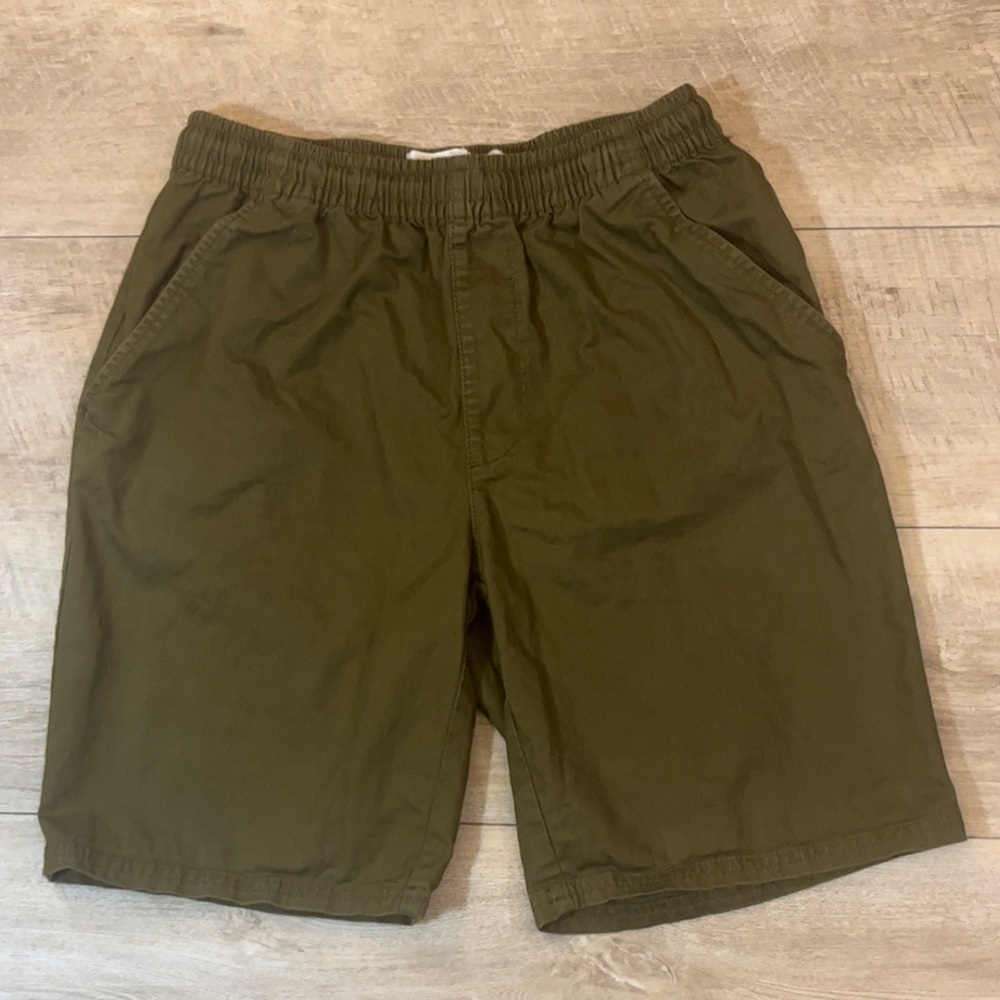 Pact Men's Organic Cotton Drawstring Waistband Shorts Size Medium